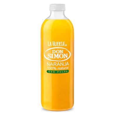 Zumo de naranja con pulpa Don Simón botella 1 l-0