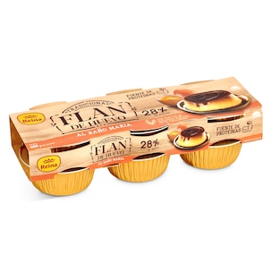 flan de huevo al bano maria pack 6 x 100 g