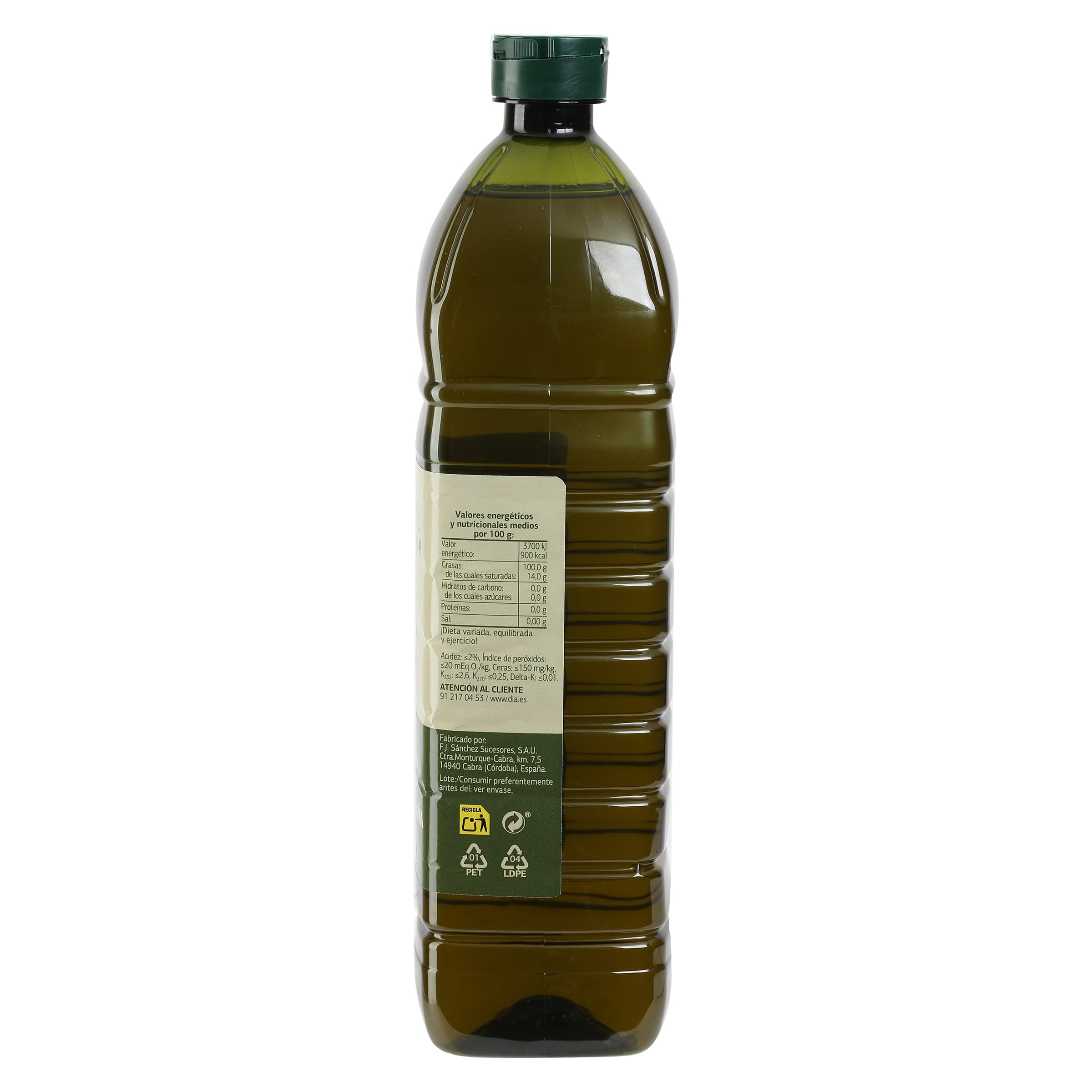 Aceite de oliva virgen Dia La Almazara del Olivar 1 L
