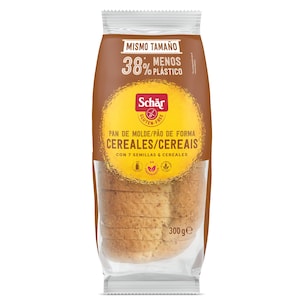 pan de molde con cereales sin gluten 300 g