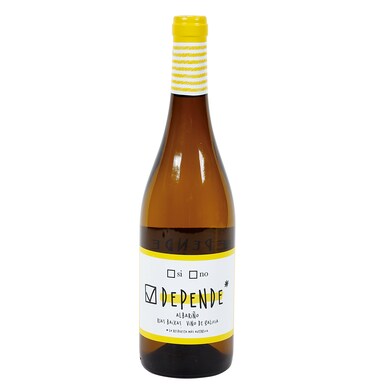 Vino blanco Depende botella 75 cl-0