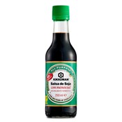 Salsa de soja bajo en sal Kikkoman frasco 250 ml