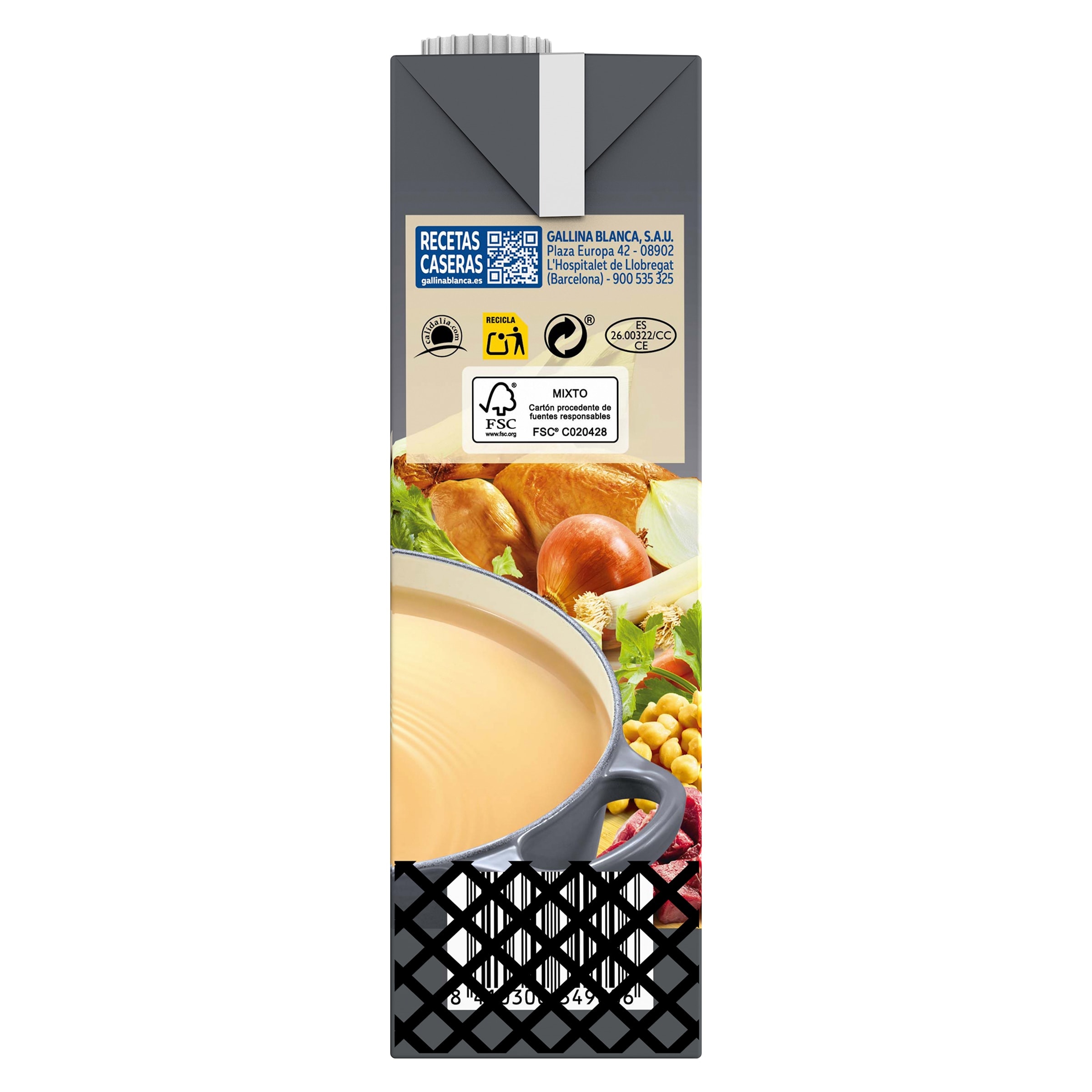 Caldo de cocido Gallina Blanca 2 L