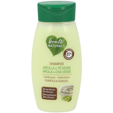 Champú arcilla y té verde cabello graso Bonté Naturals de Dia botella 250 ml-0 Champú arcilla y té verde cabello graso Bonté Naturals de Dia botella 250 ml-0