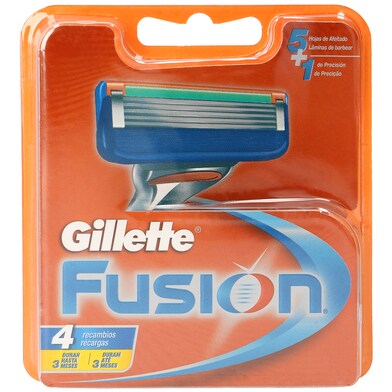 Maquinilla de afeitar recambio Gillette blister 4 unidades-0