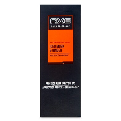 Colonia daily adrenaline iced musk & ginger Axe spray 100 ml-0 Colonia daily adrenaline iced musk & ginger Axe spray 100 ml-0