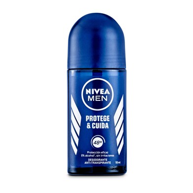 Desodorante roll-on protege & cuida Nivea bote 50 ml-0 Desodorante roll-on protege & cuida Nivea bote 50 ml-0