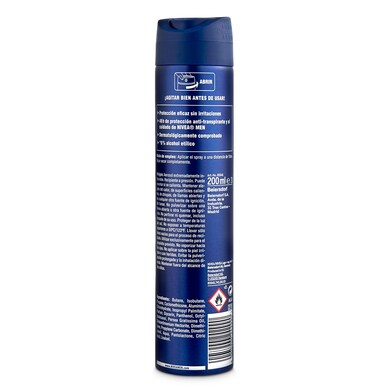 Desodorante protege y cuida hombre Nivea spray 200 ml-1