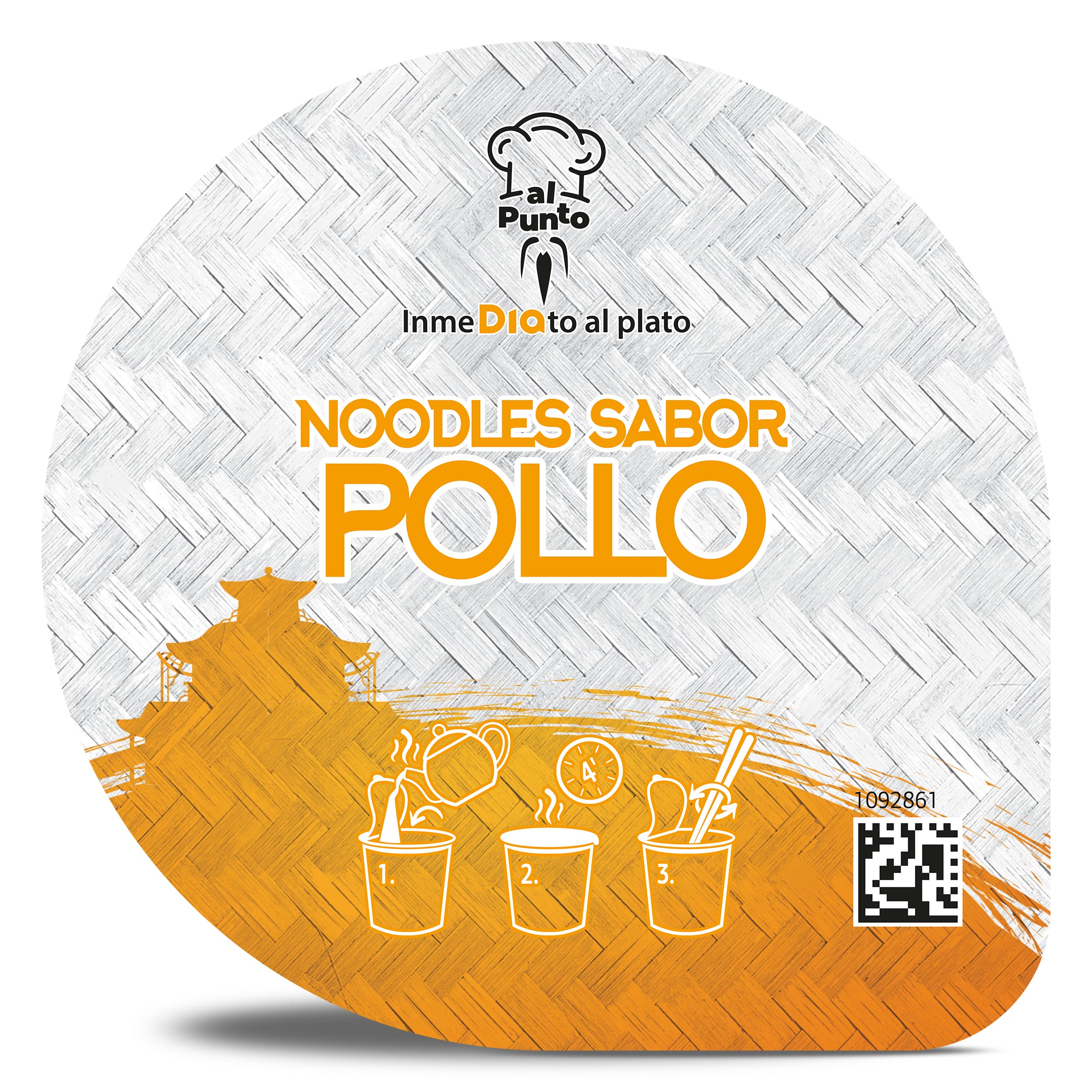 Noodles orientales sabor pollo Dia Al Punto 65 g