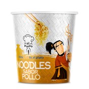 Noodles orientales sabor pollo Dia vaso 65 g