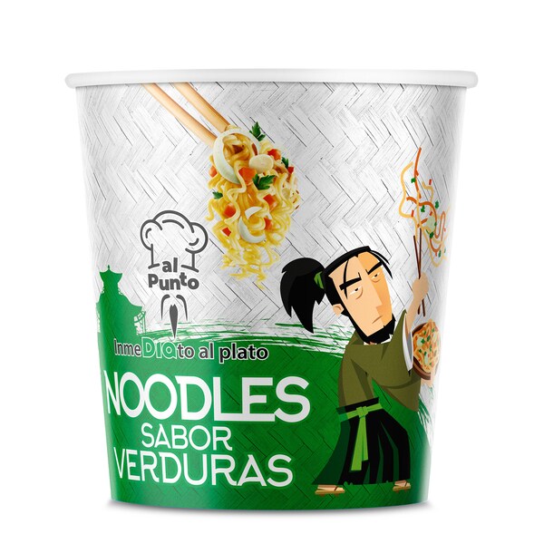 Fideos Orientales Sabor Verduras Dia Vaso 65 Gr.