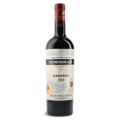 Vino tinto reserva Faustino Rivero botella 75 cl-0 Vino tinto reserva Faustino Rivero botella 75 cl-0