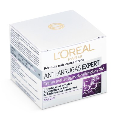 Crema hidratante de día antiedad con calcio L'Oréal frasco 50 ml-0 Crema hidratante de día antiedad con calcio L'Oréal frasco 50 ml-0