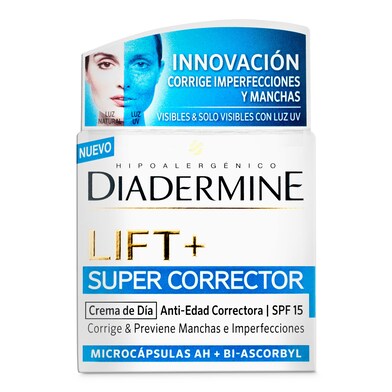 Super corrector crema de día antiedad spf Diadermine caja 50 ml-0