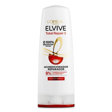 Crema suavizante repair 5 cabello dañado Elvive bote 250 ml-0