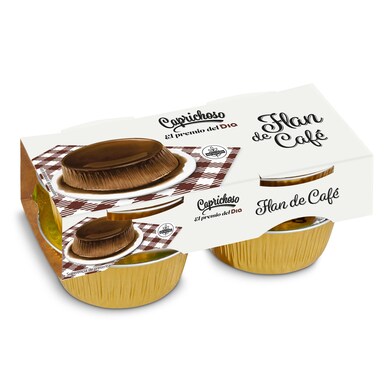 Flan de café Caprichoso Dia pack 4 x 100 g-0 Flan de café Caprichoso Dia pack 4 x 100 g-0