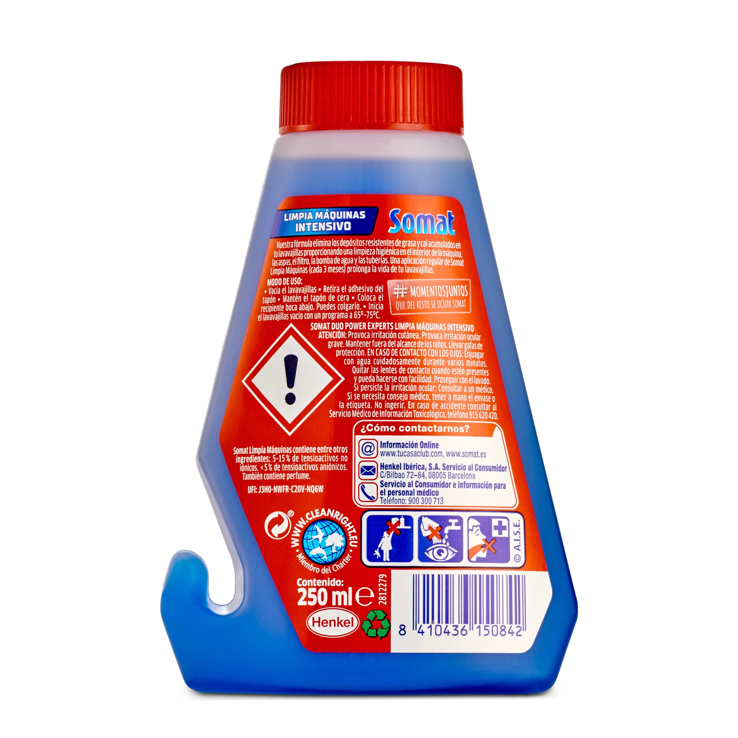 Limpiamáquinas intensivo Somat 250 ml
