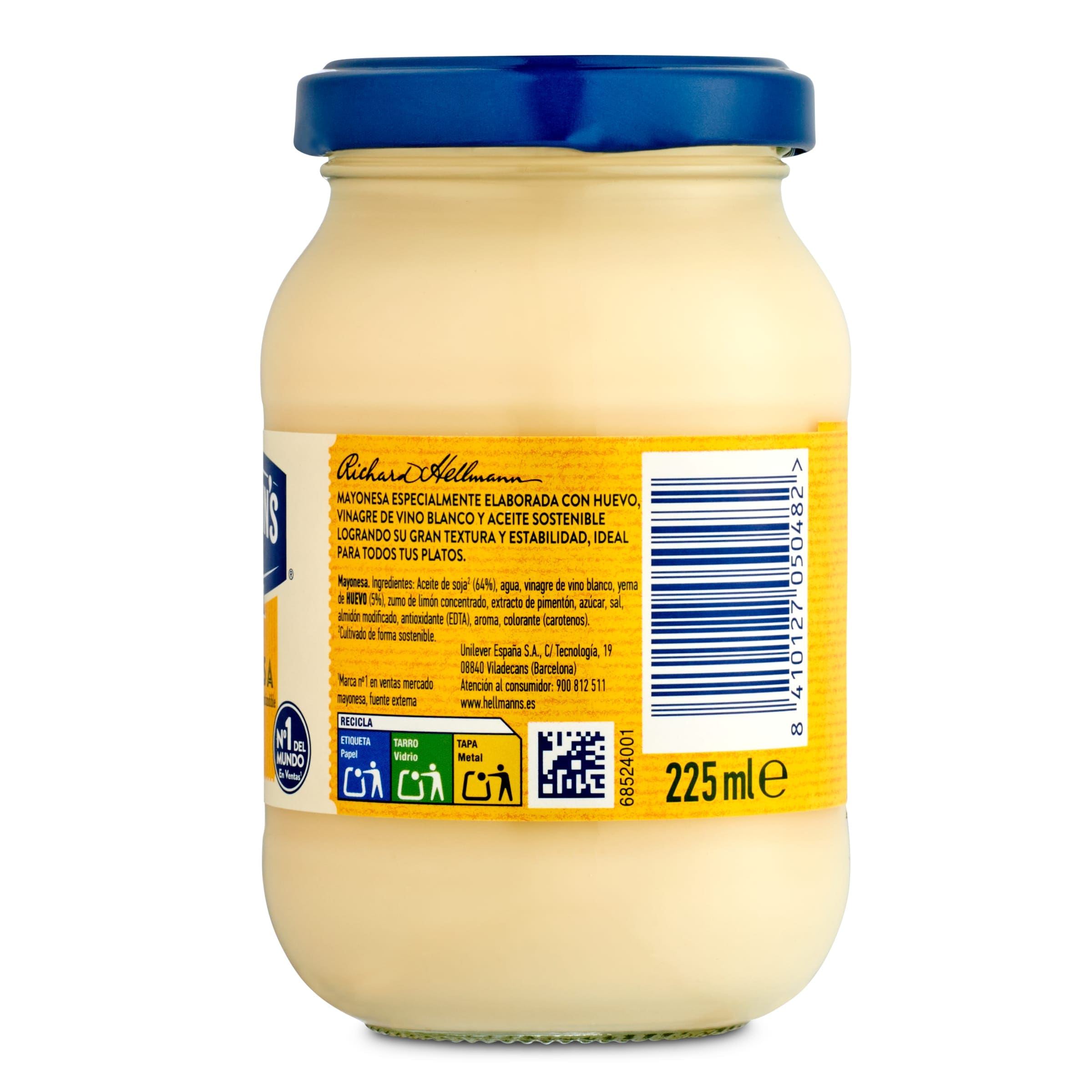 Mayonesa Hellmann's 225 ml