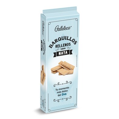 Barquillos rellenos de nata Galleteca de Dia bolsa 210 g-0 Barquillos rellenos de nata Galleteca de Dia bolsa 210 g-0