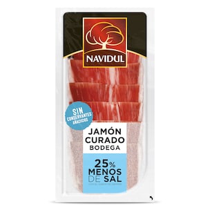 jamon curado reducido en sal 45 g