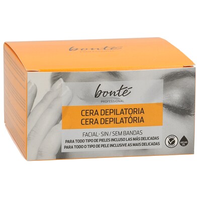 Cera facial depilatoria sin bandas todo tipo de pieles Bonté Professional frasco 100 g-0 Cera facial depilatoria sin bandas todo tipo de pieles Bonté Professional frasco 100 g-0
