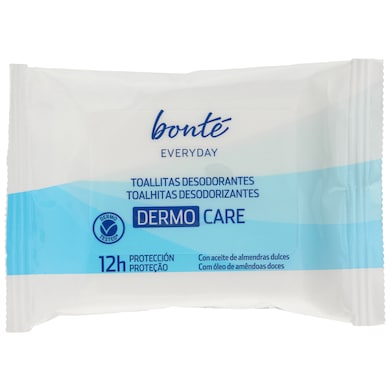 Toallitas desodorantes dermo care Bonté Everyday de Dia bolsa 1 unidad-0
