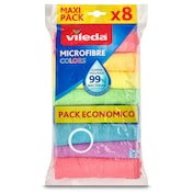 Bayeta microfibra Vileda bolsa 8 unidades