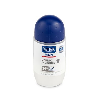 Desodorante roll-on dermo invisible Sanex frasco 50 ml-0
