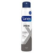 Desodorante dermo invisible hombre Sanex spray 200 ml