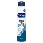Desodorante antitranspirante hombre active control Sanex spray 200 ml