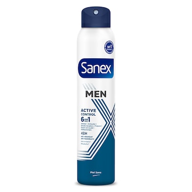 Desodorante active control hombre Sanex spray 200 ml-0