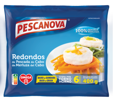 Redondos de merluza del cabo Pescanova caja 400 g-0