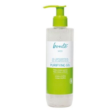 Gel limpiador facial pieles mixtas a grasas Bonté Med de Dia bote 250 ml-0