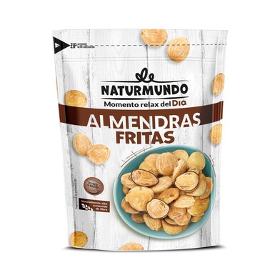 Almendras fritas saladas NATURMUNDO BOLSA 200 GR-1 Almendras fritas saladas NATURMUNDO BOLSA 200 GR-1