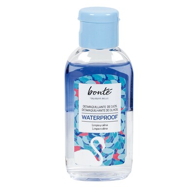 Desmaquillante de ojos waterproof formato viaje Bonté Toujours Belle botella 50 ml-0