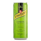 Refresco de limón Schweppes lata 33 cl