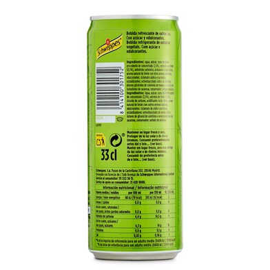 Refresco de limón Schweppes lata 33 cl-1