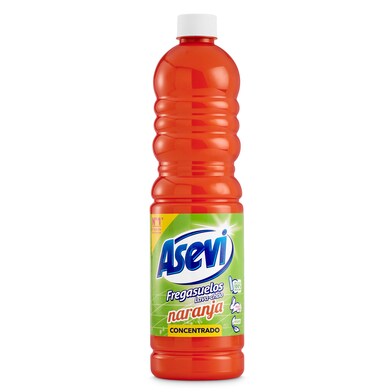 Fregasuelos concentrado aroma naranja Asevi botella 900 ml-0