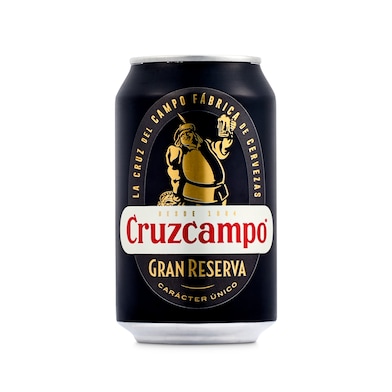 Cerveza gran reserva Cruzcampo lata 33 cl-0