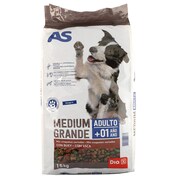 Alimento para perros adultos mix buey As Dia bolsa 15 Kg