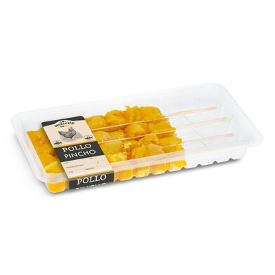 Pinchos de pollo amarillo Selección de Dia bandeja 340 g-0