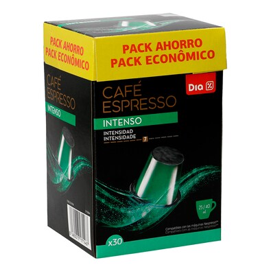 Café en cápsulas intenso Dia caja 30 unidades-0