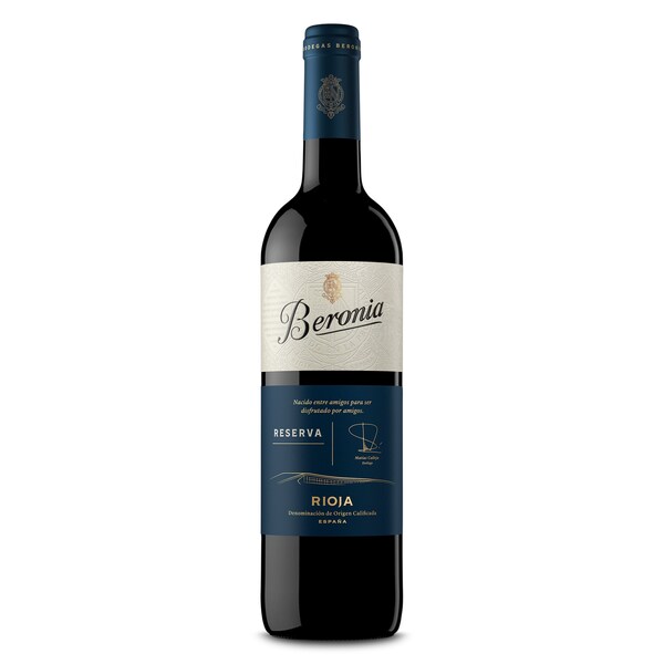 Vino Tinto DO Rioja Beronia Botella 75 Cl.