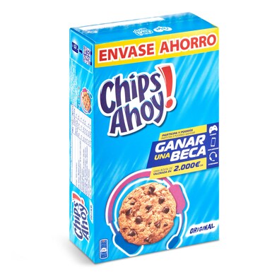 Galletas con pepitas de chocolate Chips Ahoy caja 400 g-0 Galletas con pepitas de chocolate Chips Ahoy caja 400 g-0