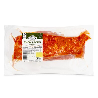 Costilla ibérica adobada bolsa 600 g aprox.-0