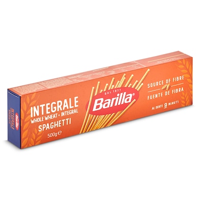 Espagueti integral Barilla caja 500 g-0