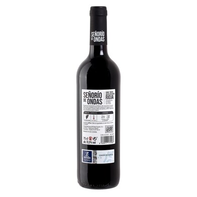 Vino tinto gran reserva D.O. Rioja Señorío de Ondas botella 75 cl-1 Vino tinto gran reserva D.O. Rioja Señorío de Ondas botella 75 cl-1