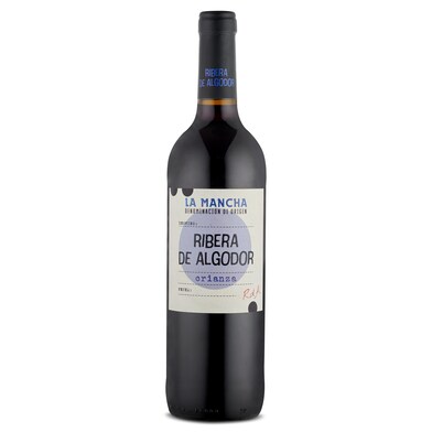 Vino tinto crianza D.O. Castilla La Mancha Ribera de Algodor botella 75 cl-0