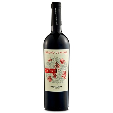 Vino tinto sirah Señorío de Ayerbe botella 75 cl-0 Vino tinto sirah Señorío de Ayerbe botella 75 cl-0