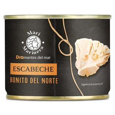 Bonito del Norte en escabeche Mari Marinera de Dia lata 140 g-0 Bonito del Norte en escabeche Mari Marinera de Dia lata 140 g-0